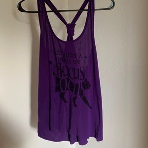 Purple “it’s just a bunch of hocus pocus” tank